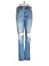 Madewell Hearts Blue Jeans Size 30 waist (tall) - photo 1