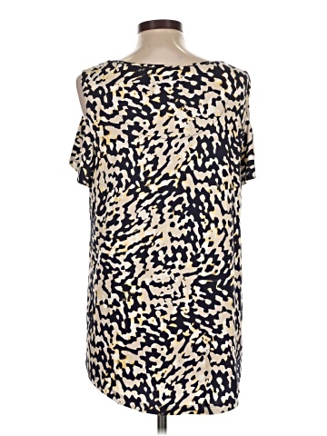 JM Collection Short Sleeve Blouse (view 2)