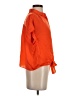 Rose + Olive 100% Polyester Orange Short Sleeve Blouse Size S - photo 4