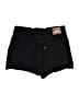 Levi's Hearts Black Denim Shorts Size 31 waist - photo 2