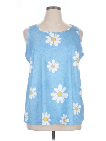 Emery Rose Sleeveless T-Shirt (view 1)