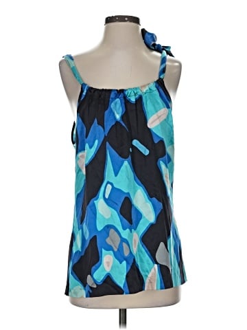 Trina Turk Sleeveless Silk Top (view 1)