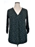 Beacon Teal 3/4 Sleeve Blouse Size 1X - photo 1