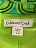 Coldwater Creek Green Blazer Size 4 - photo 6