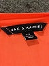 Zac & Rachel 100% Polyester Orange 3/4 Sleeve Blouse Size L - photo 7