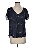 Hinge 100% Rayon Blue Short Sleeve T-Shirt Size S - photo 1