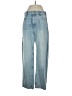Zara 100% Cotton Stripes Blue Jeans Size 2 - photo 1