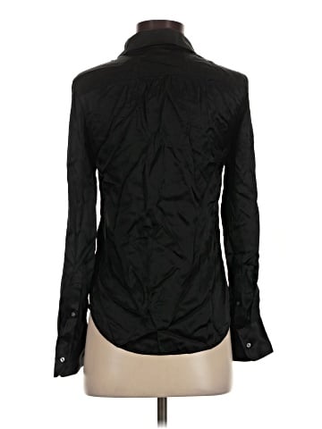 Martin + Osa Long Sleeve Silk Top (view 2)