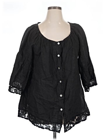 Saks Fifth Avenue 3/4 Sleeve Blouse (view 1)