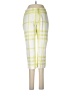 Burberry Plaid Yellow Casual Pants Size 6 - photo 1