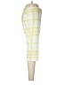 Burberry Plaid Yellow Casual Pants Size 6 - photo 4
