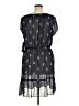 Daisy Fuentes 100% Polyester Paisley Black Casual Dress Size XL - photo 2