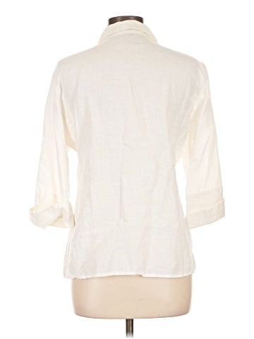 Ellen Tracy 3/4 Sleeve Button-Down Shirt (view 2)