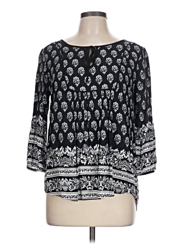 Crescent 3/4 Sleeve Blouse (view 1)