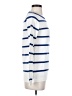 J. Peterman 100% Cotton Stripes White Pullover Sweater Size XXS - photo 4
