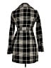 Poetry Clothing Houndstooth Black Coat Size L - photo 2
