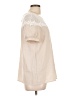 Listicle 100% Polyester Tan Short Sleeve Top Size L - photo 4