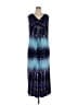 Catherines Tie-dye Blue Casual Dress Size 0X - photo 1