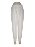 Joie 100% Polyester Solid Ivory Casual Pants Size L - photo 1