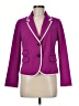 Gap 100% Polyester Purple Blazer Size 8 Petite - photo 1