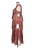 Seni & Cade 100% Polyester Brown Cocktail Dress Size L - photo 5