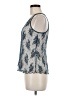 Pieces 100% Viscose Blue Sleeveless Top Size M - photo 5