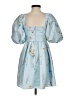 Self-Portrait 100% Polyester Blue Cocktail Dress Size 2 - photo 2