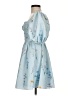 Self-Portrait 100% Polyester Blue Cocktail Dress Size 2 - photo 5