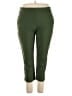 Terra & Sky Solid Green Active Pants Size 2X - photo 1