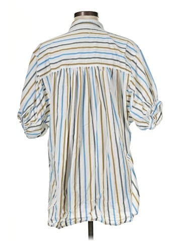 Pilcro Short Sleeve Button-Down Shirt (view 2)