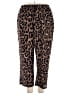 Unbranded 100% Polyester Animal Print Brown Casual Pants Size 4XL - photo 1