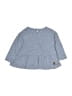 Tea 100% Cotton Gray Long Sleeve Top Size 9-12 mo - photo 2