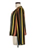 Allison Joy Stripes Brown Long Sleeve Blouse Size M - photo 5