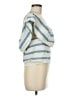 Mara Hoffman 100% Polyester Blue Short Sleeve Top Size M - photo 4