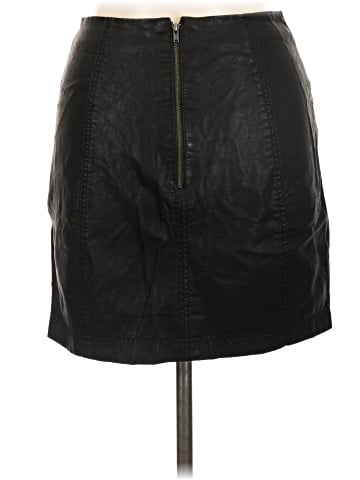 Free People Faux Leather Skirt (view 2)