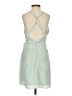 BCBGeneration Solid Green Cocktail Dress Size 0 - photo 2