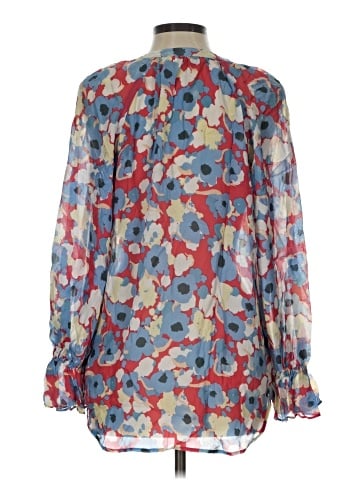 Joie 3/4 Sleeve Silk Top (view 2)