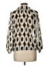 Sunny Leigh 100% Polyester Brown 3/4 Sleeve Blouse Size L - photo 2