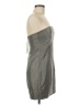Zara Metallic Silver Cocktail Dress Size M - photo 4