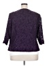 Alex Evenings Purple Jacket Size 20 - photo 2