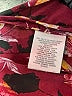 Meadow Rue 100% Polyester Burgundy Short Sleeve Blouse Size M - photo 8