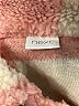 Next 100% Polyester Orange Fleece Jacket Size 16 - photo 3