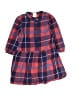 Crewcuts 100% Cotton Plaid Blue Dress Size 3 - photo 1