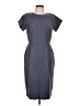 Ann Taylor Solid Gray Casual Dress Size 10 Petite - photo 1