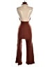 Callahan Solid Brown Jumpsuit Size XS - photo 2