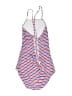 Unbranded Stripes Red One Piece Swimsuit Size L - photo 2