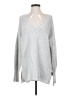 Halogen Silver Pullover Sweater Size S - photo 1