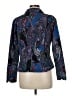 Coldwater Creek Paisley Blue Blazer Size 8 - photo 2