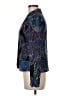 Coldwater Creek Paisley Blue Blazer Size 8 - photo 5