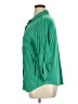 NY Collection Green 3/4 Sleeve Button-Down Shirt Size 1X - photo 5